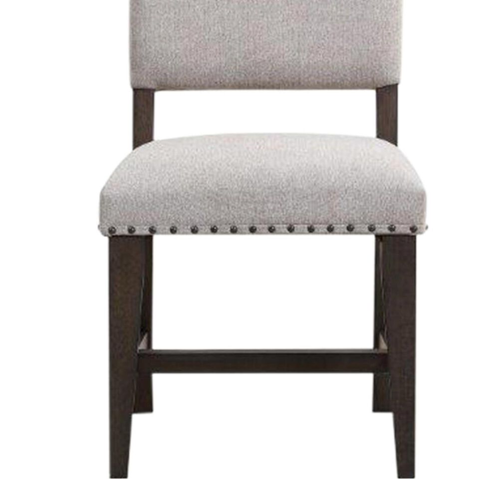 Frankfurt Furniture Revolution Upholstered Side Chair in Dark Gray, , large