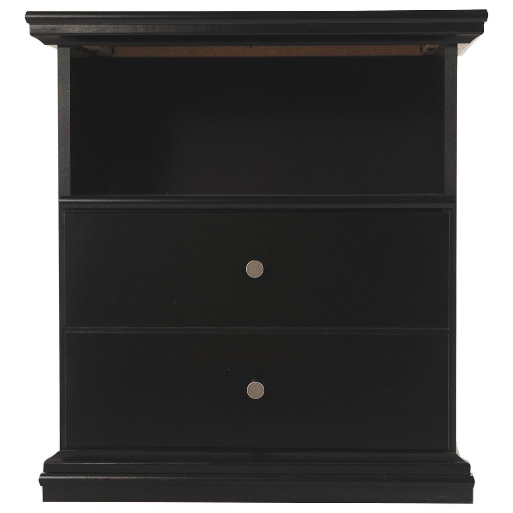 Ashley Maribel 1 Drawer Nightstand in Black, , large