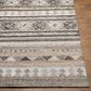 Surya Alyssa 2"6" x 8" White, Black, Brown and Blue Runner, , large