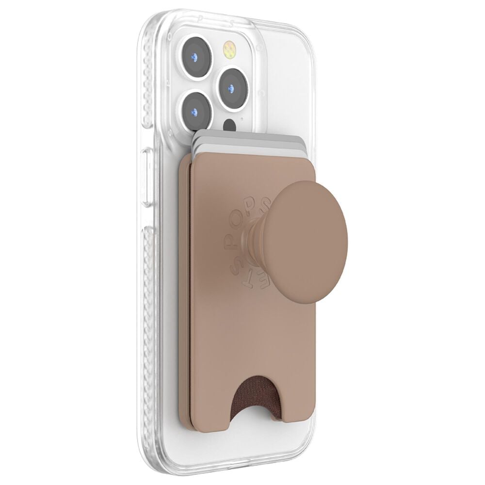 PopSockets MagSafe PopWallet in Latte, , large