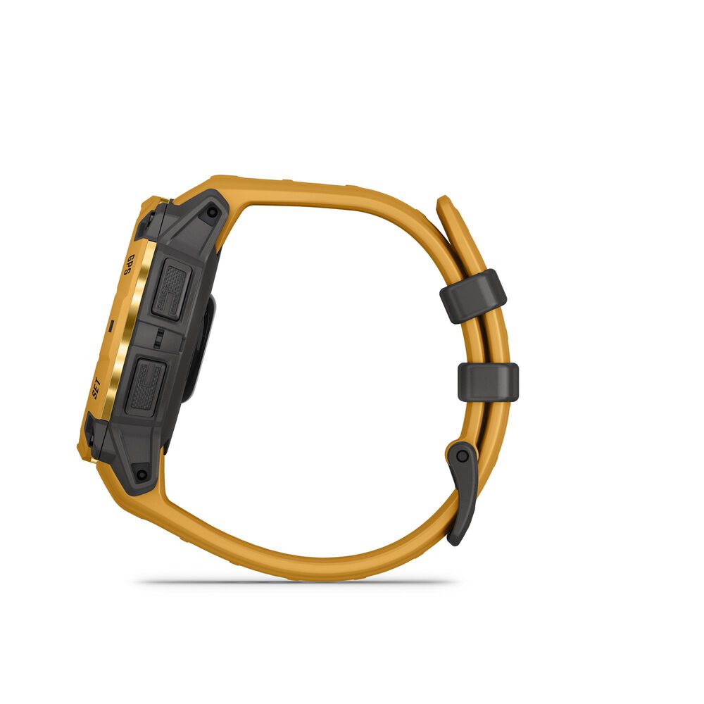Garmin Instinct 3   45 mm, Solar Sunburst with Sunburst/Gray Band, , large
