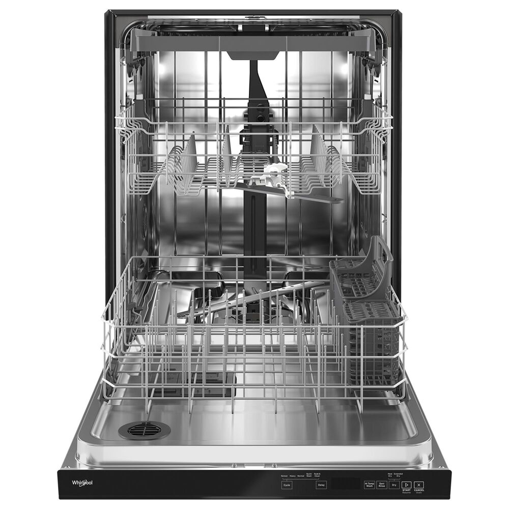 Whirlpool 24&quot; Fully Integrated Dishwasher in Black, , large