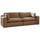 Ashley Emilia 2-Piece Stationary Symmetrical Sectional Loveseat in Caramel, , large