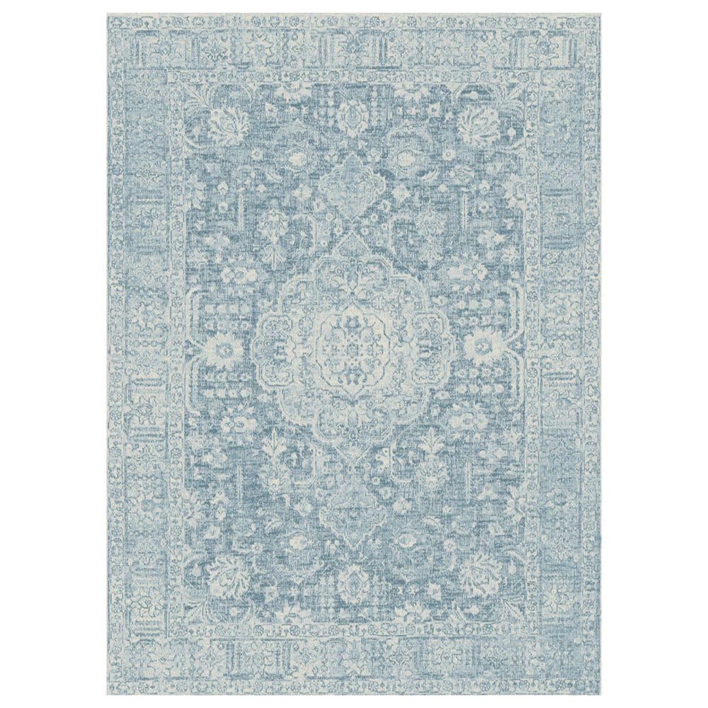 Balta Rugs Crozier Medallion 7"10" x 10" Blue Area Rug, , large