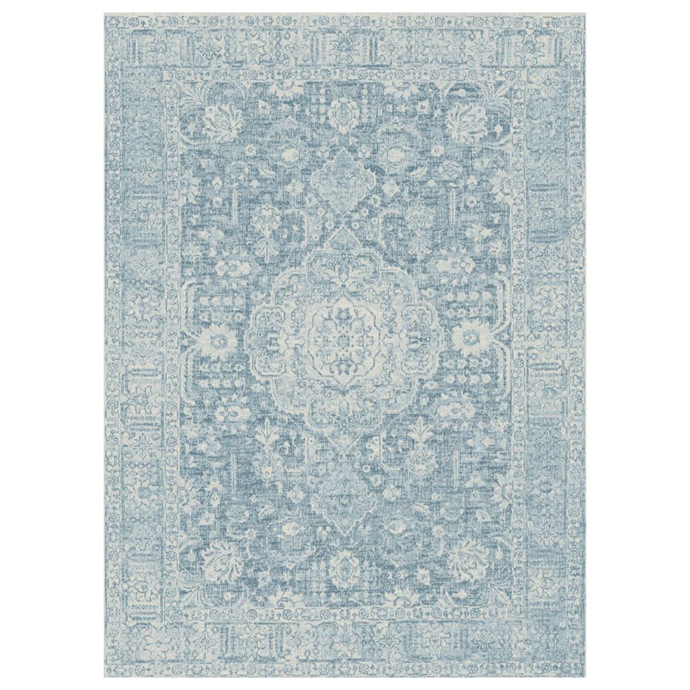 Balta Rugs Crozier Medallion 7"10" x 10" Blue Area Rug, , large
