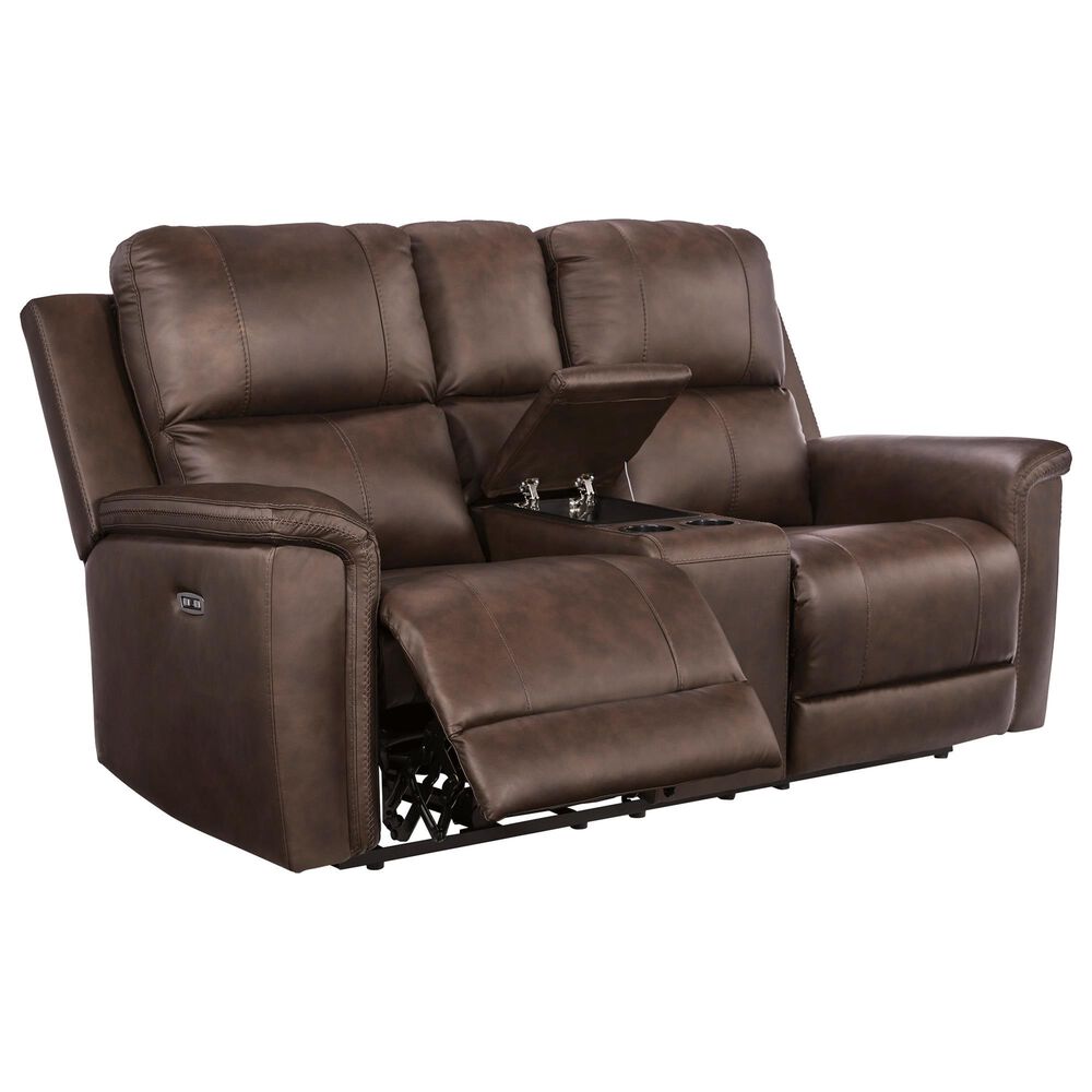 Ashley Bleckley Power Reclining Loveseat in Espresso, , large