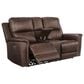 Ashley Bleckley Power Reclining Loveseat in Espresso, , large