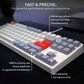Cherry K4V2 TKL Gaming Keyboard in Grey, , large