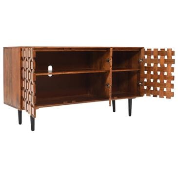 37B Trent 60" Accent Cabinet in Brown, , large