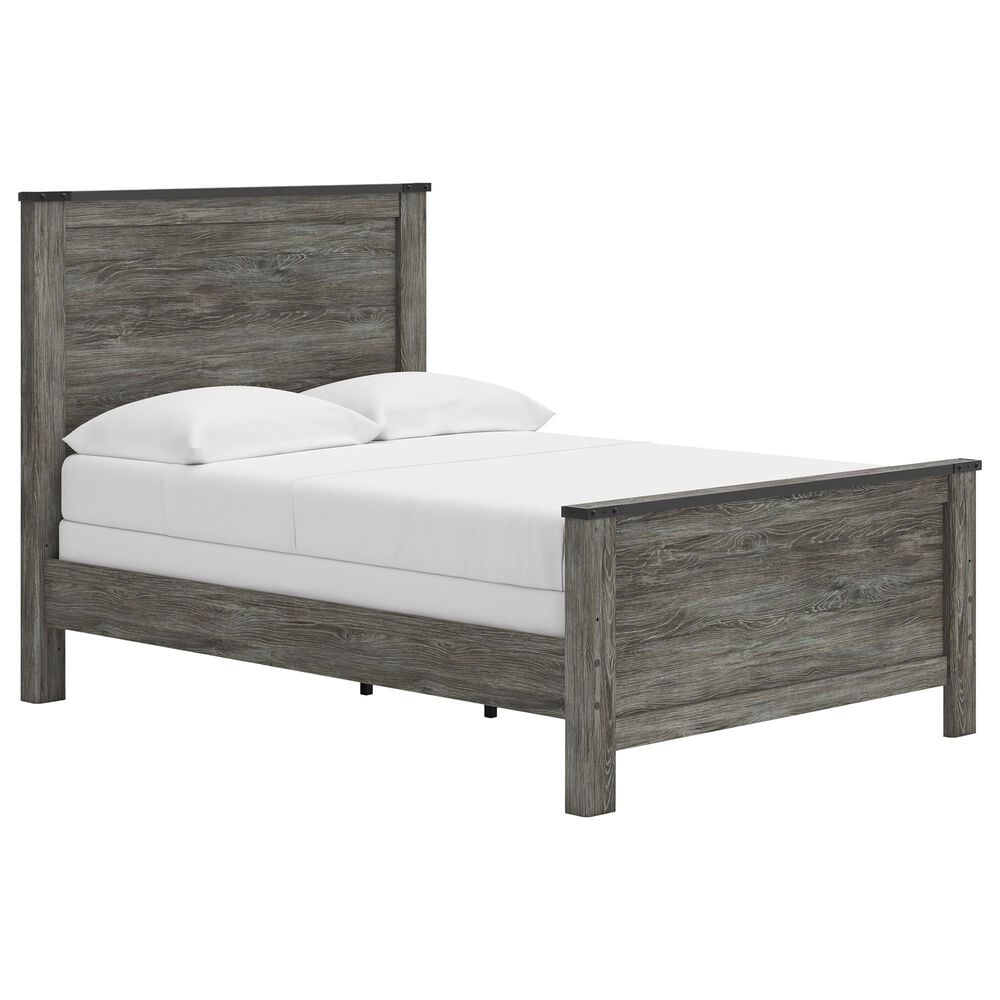 Ashley Frandern 4-Piece Full Panel Bedroom Set in Rustic Warm Gray, , large