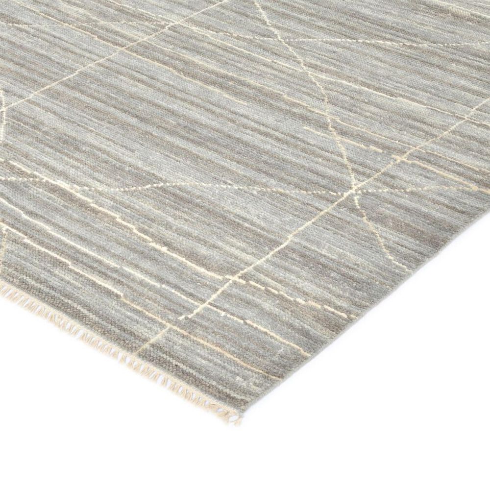 Amer Rugs Anna 2&#39;6&quot; x 8&#39; Gray Runner, , large