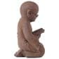 Alfresco Home Reading Buddha Patio Statue in Antique Rust, , large