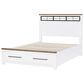 Legacy Classic Dutton 5-Piece Full Storage Bedroom Set in Natural White, Toasted Coconut and Aged Black, , large