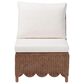 Baxton Studio Detta Accent Chair with Rolled Back in Neutral, , large