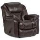 HomeStretch Leather Rocker Recliner in Brown, , large