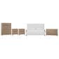Viceray Collections Choices Amelia, Tide and Timber 5-Piece King Bedroom Set with Two Nightstand in Natural Oak, , large