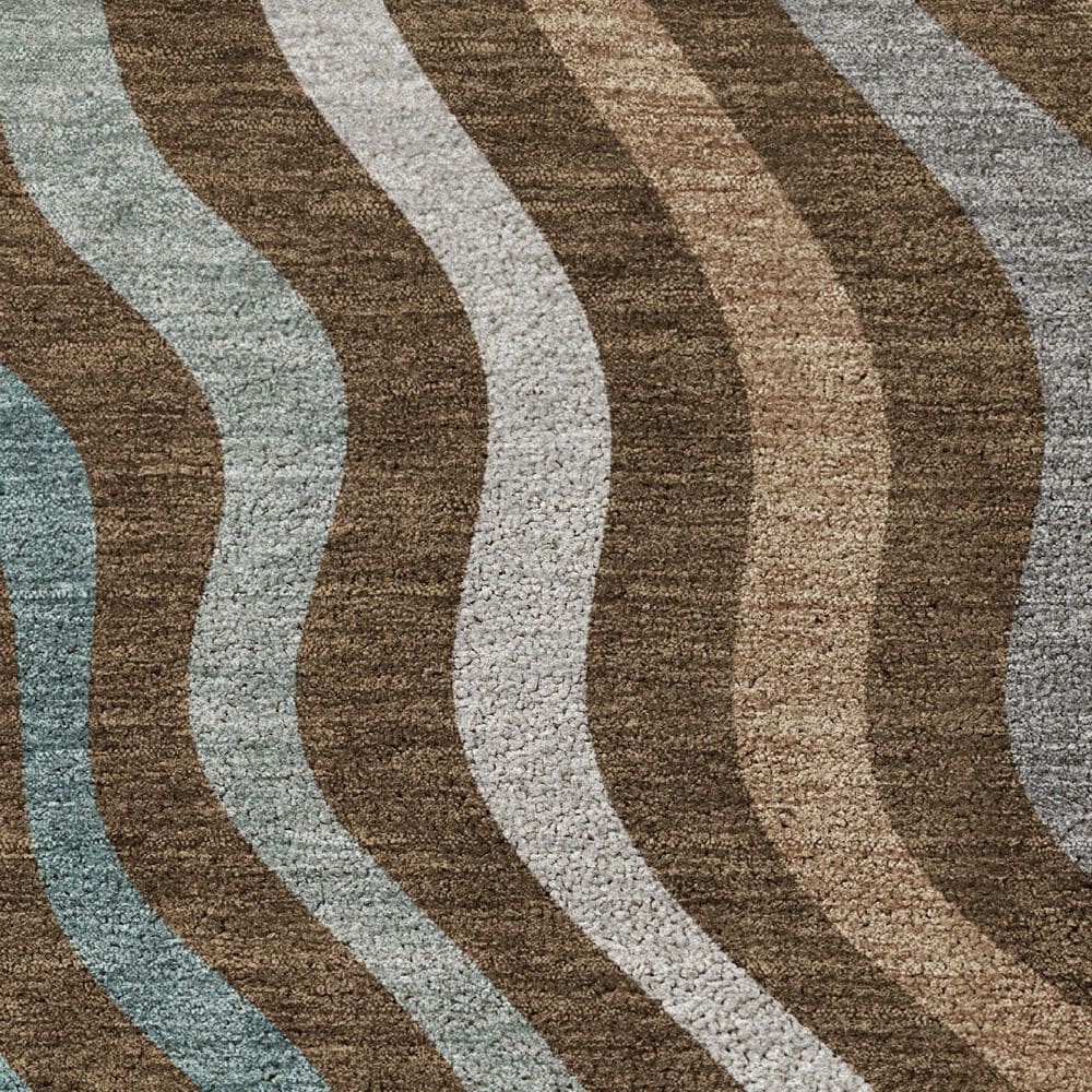 Dalyn Rug Company Kenner KN4 Chocolate 8' Round Area Rug, , large