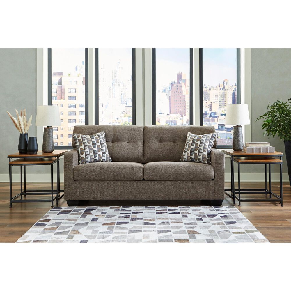 Ashley Mahoney Full Sleeper Sofa in Chocolate, , large