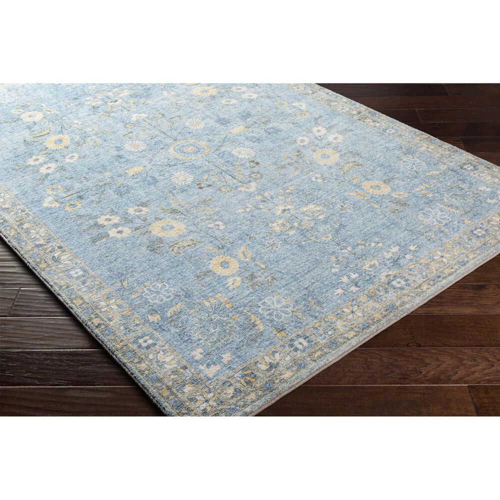 Surya Erin ERN-2311 5&#39; x 7&#39;6&quot; Denim, Butter, Cream and Gray Area Rug, , large