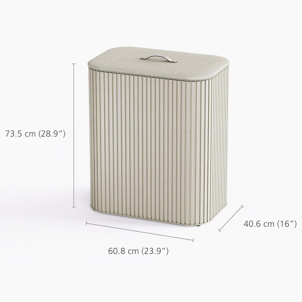 Joseph Joseph Tota Luxe 90L Laundry Separation Basket in Ecru, , large