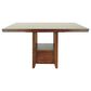 Ashley Ralene 7-Piece Counter Height Dining Set in Medium Brown, , large