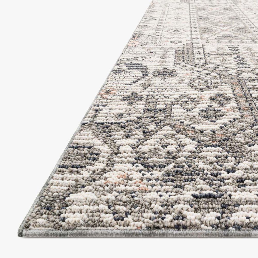 Loloi Cole Ivory and Multicolor 4&#39; x 5&#39;9&quot; Indoor/Outdoor Area Rug, , large