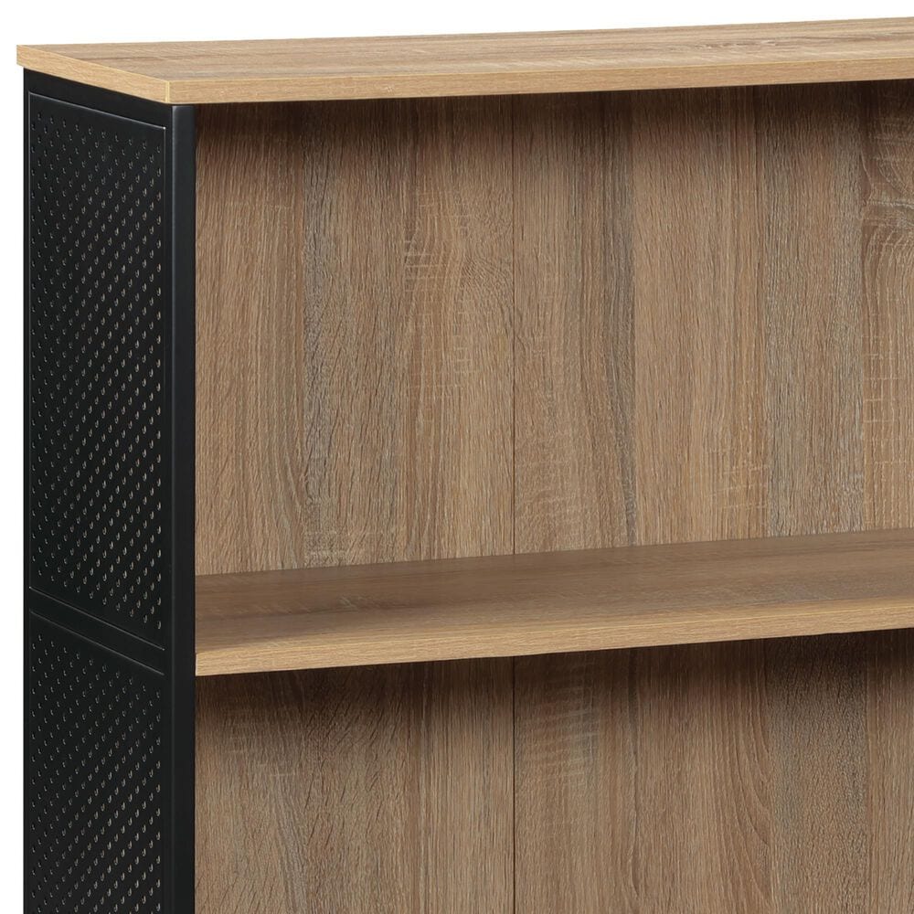 OSP Home Ace 2-Shelf Bookcase in Brown, , large