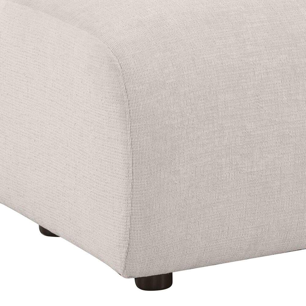 Coaster Burnett Upholstered Ottoman in Ivory, , large