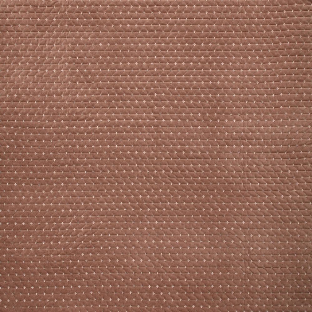 Levtex Velvet Stitch 50" x 60" Quilted Throw in Rust, , large