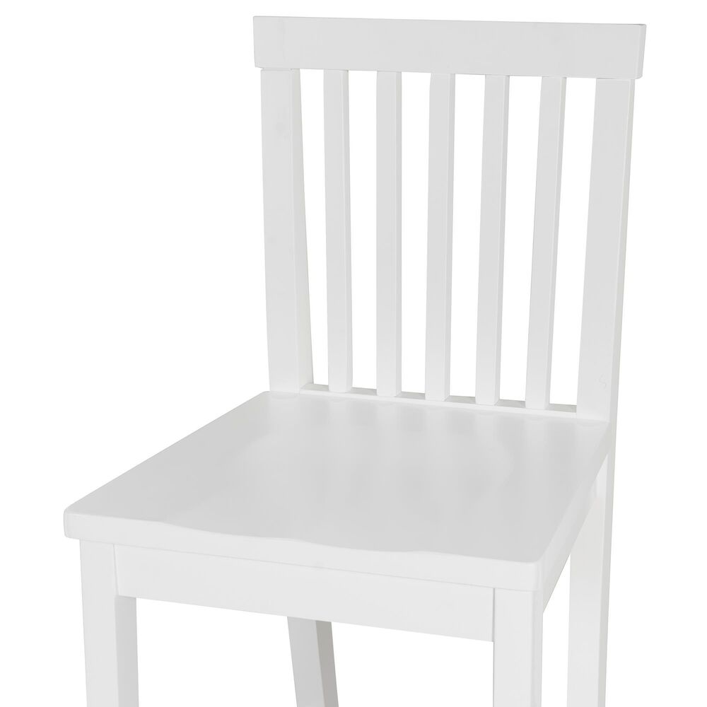 Linon Home Decor Percival Counter Stool in Bright White (Set of 2), , large