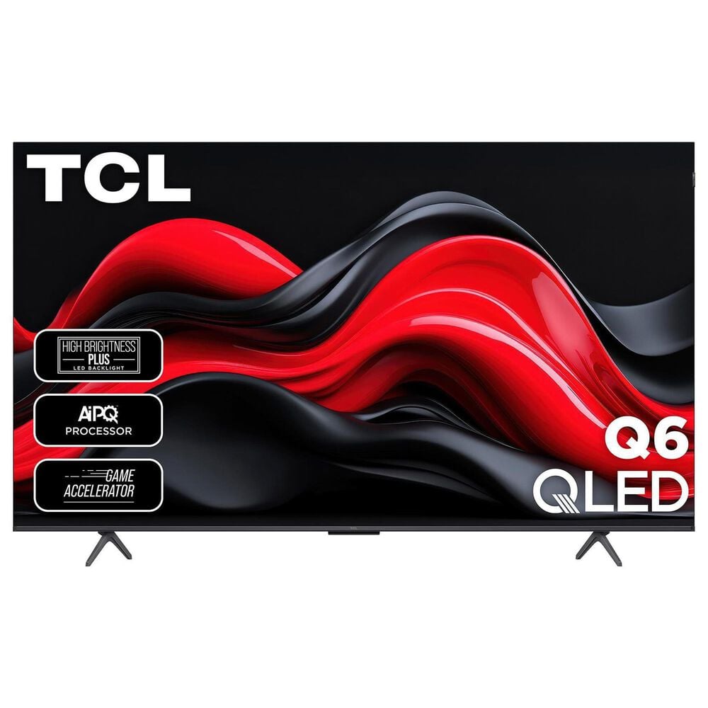 TCL 75&quot; Class Q6 Series 4K UHD HDR QD-Mini LED - Smart Google TV with S Class 2.1 Channel Soundbar System in Black, , large