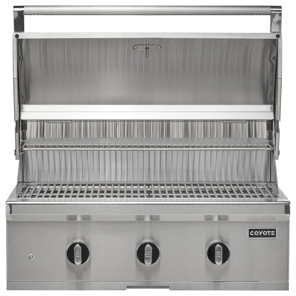 Coyote Outdoor 34&quot; C-Series 3-Burner Natural Gas Grill in Stainless Steel, , large