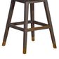 Blue River Amalie Swivel Counter Stool with Mocha Cushion in Grey Oak, , large