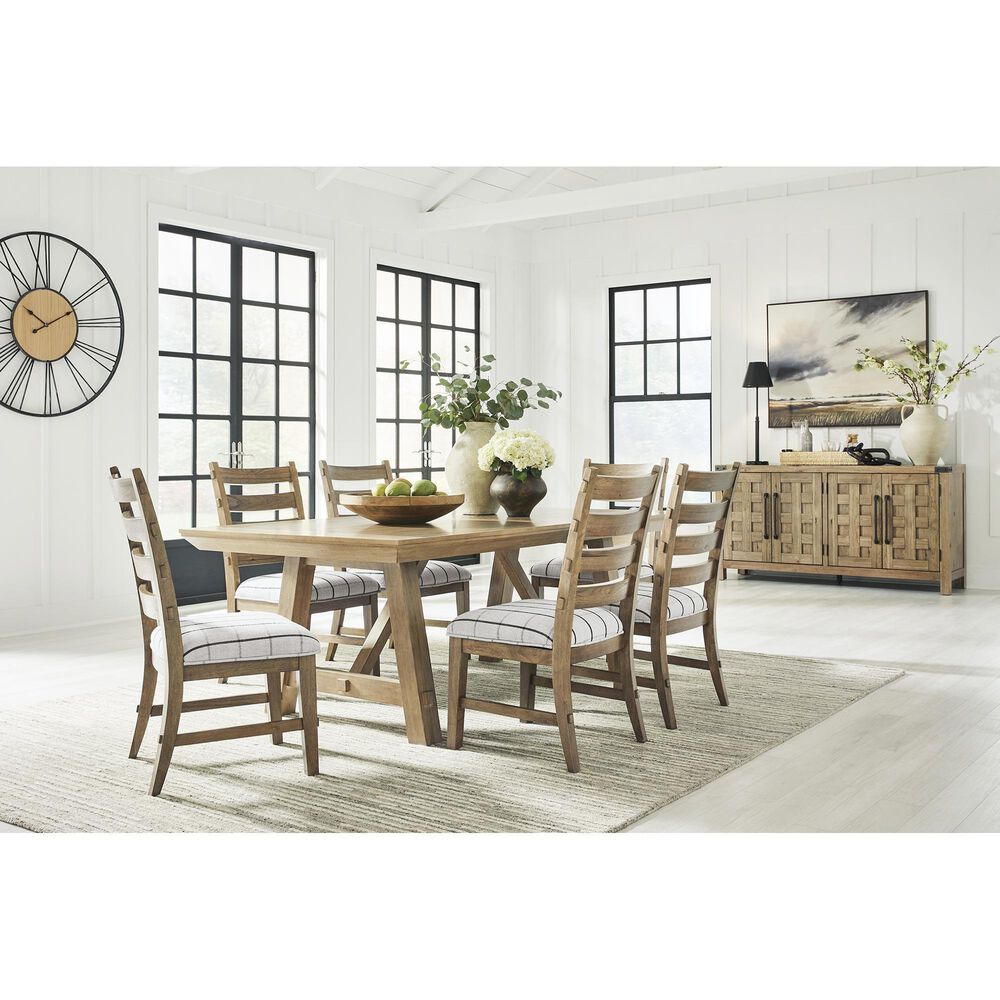 Ashley Ridgester Dining Table in Natural - Table Only, , large