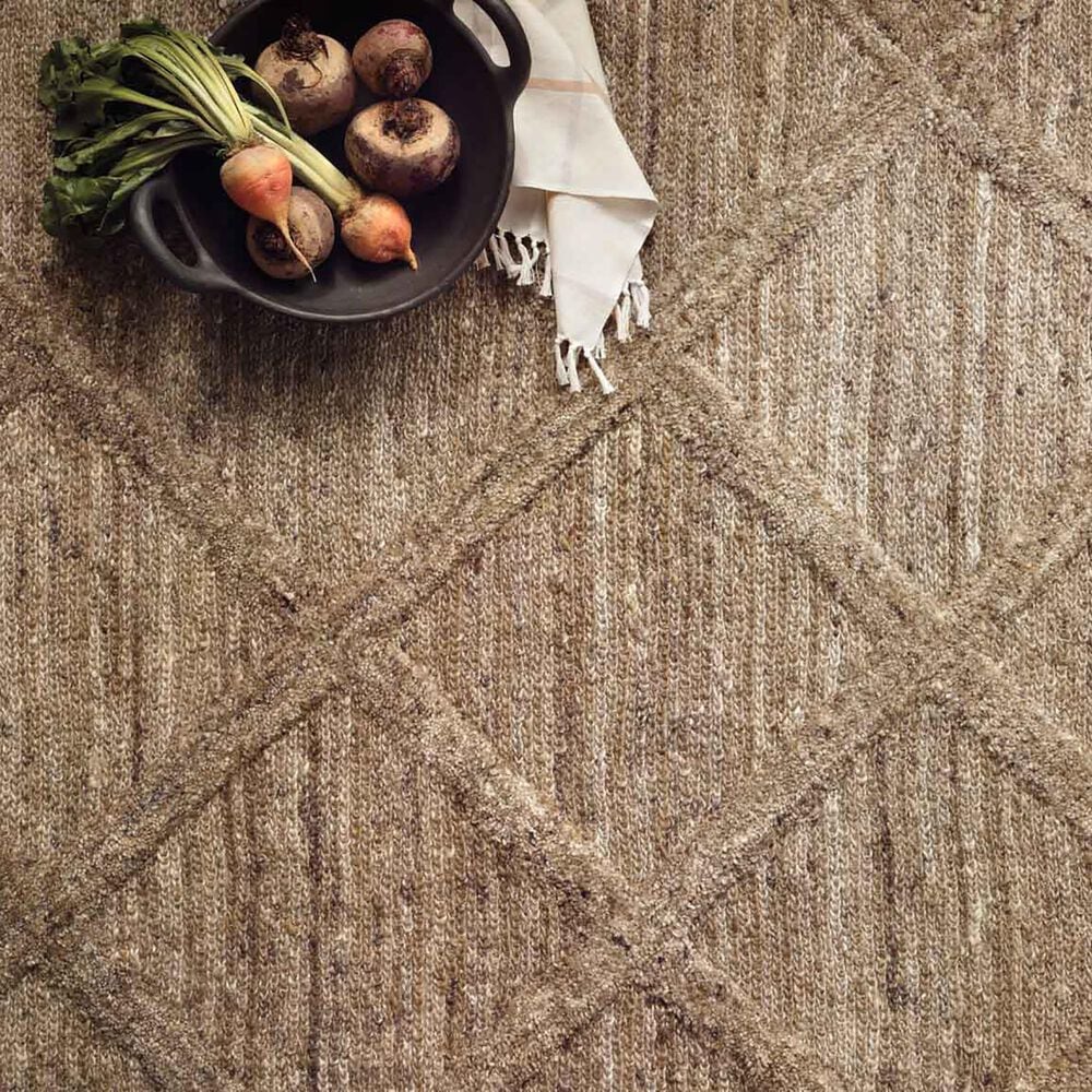 Magnolia Home Hunter 11&#39;6&quot; x 15&#39; Khaki Area Rug, , large