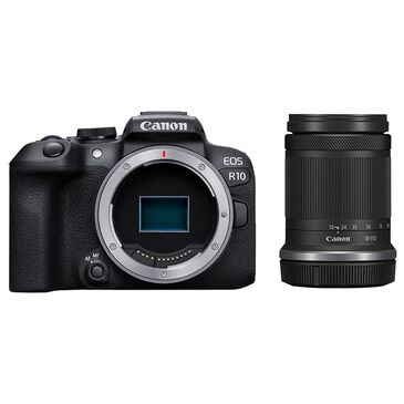 Canon EOS R10 Mirrorless Camera with RF-S 18-150mm Lens in Black, , large