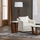 Slatehouse Wexler Round End Table in Brown and Gray, , large