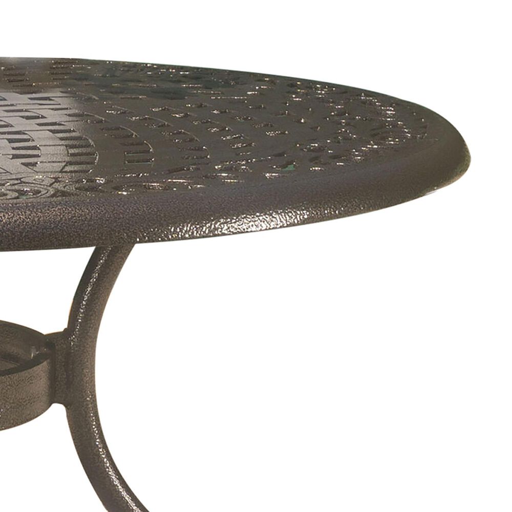 Noble House Phoenix Round Dining Table in Bronze - Table Only, , large