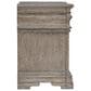 Millenium Blairhurs King Panel Bed and 2-Nightstand in Light Grayish Brown with Lights and USB Ports, , large
