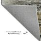 37B Trevi TV14 5" x 7"6" Gray Area Rug, , large