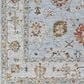 Surya Reina REN-2306 Light Gray, Cream, Denim, Rust, Mustard and Olive 6"7" x 9"6" Area Rug, , large