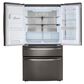 LG 23 Cu. Ft. Smart wi-fi Enabled InstaView Door-in-Door Counter-Depth Refrigerator w/ Craft Ice Maker - Black Stainless Steel, , large