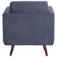 Apricot Liverpool Arm Chair in Denim, , large