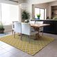 Dalyn Rug Company York 8" x 10" Gold Indoor/Outdoor Area Rug, , large