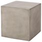Hearth and Haven Square Patio Side Table in Light Grey, , large