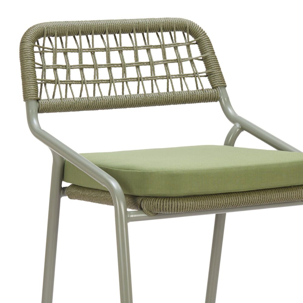 Zuo Modern Rio Patio Barstool in Green (Set of 2), , large
