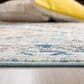 Safavieh Madison MAD418K 10" x 14" Blue and Yellow Area Rug, , large
