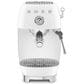 SMEG Retro Style 47 Oz Espresso and Cold Brew Coffee Machine in White, , large