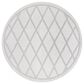 Safavieh Bermuda BMU805A 6"7" Round Ivory and Light Grey Indoor/Outdoor Area Performance Rug, , large