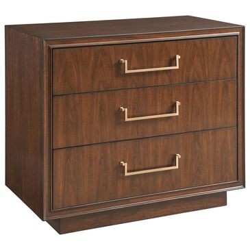 Lexington Furniture Rendezvous Camden 3-Drawer Nightstand in Sable Brown, , large
